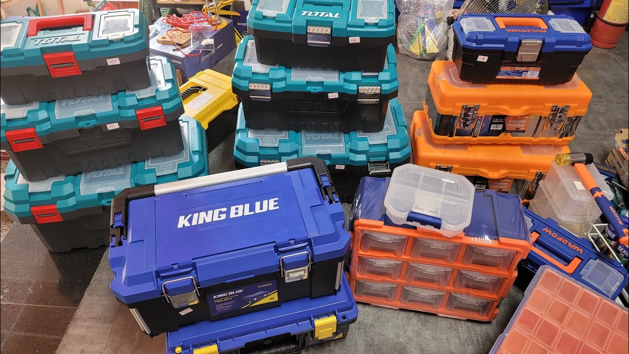 0903840137💥2-8 SALE💥 THÙNG ĐỒ NGHỀ ĐỦ KÍCH CỠ KINGBLUE,TOTAL,WADFOW,TỦ LINH KIỆN 9 NGĂN QUÁ ĐẸP