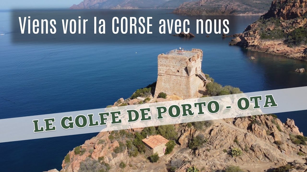 CORSE - Porto vue d&rsquo;en haut