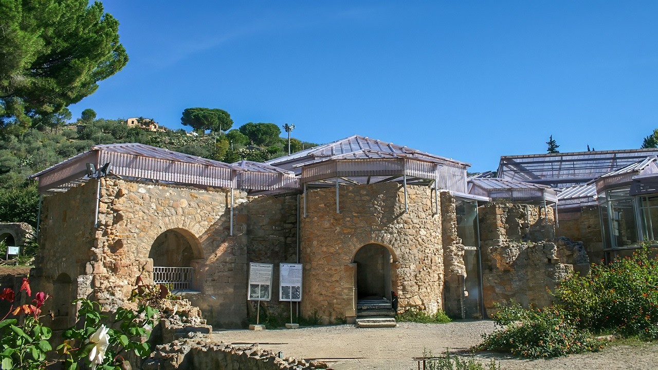 Italy Sicily Piazza Amerina Villa Romana del Casale