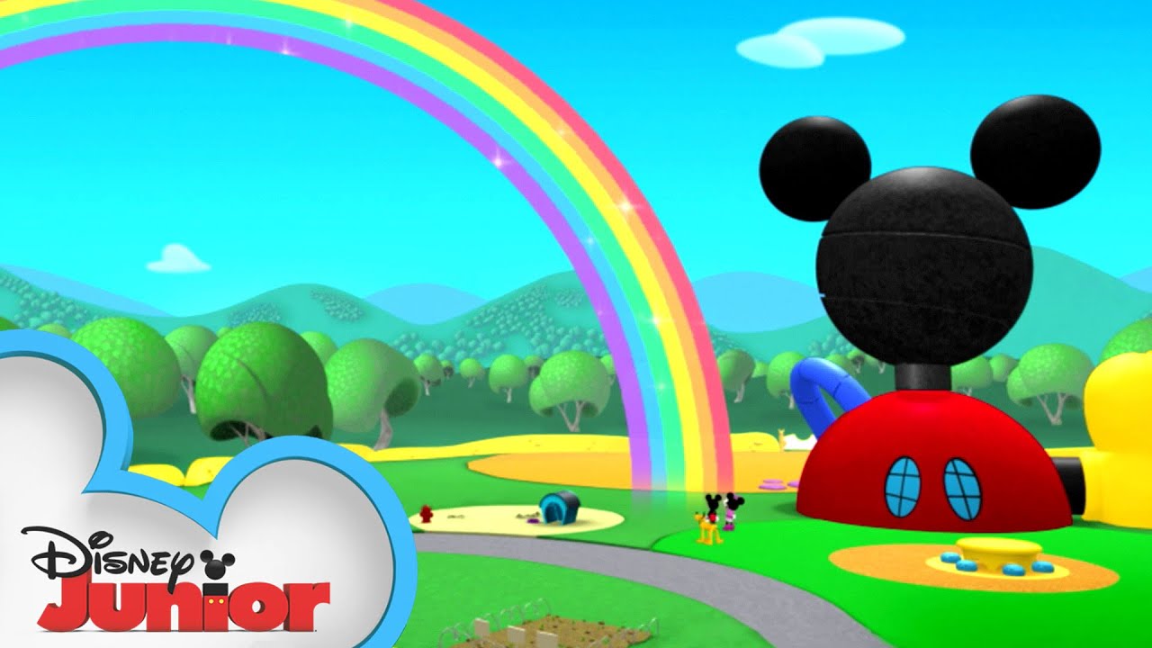 Rainbow Fun 🌈 | Mickey Mouse Clubhouse | @disneyjr