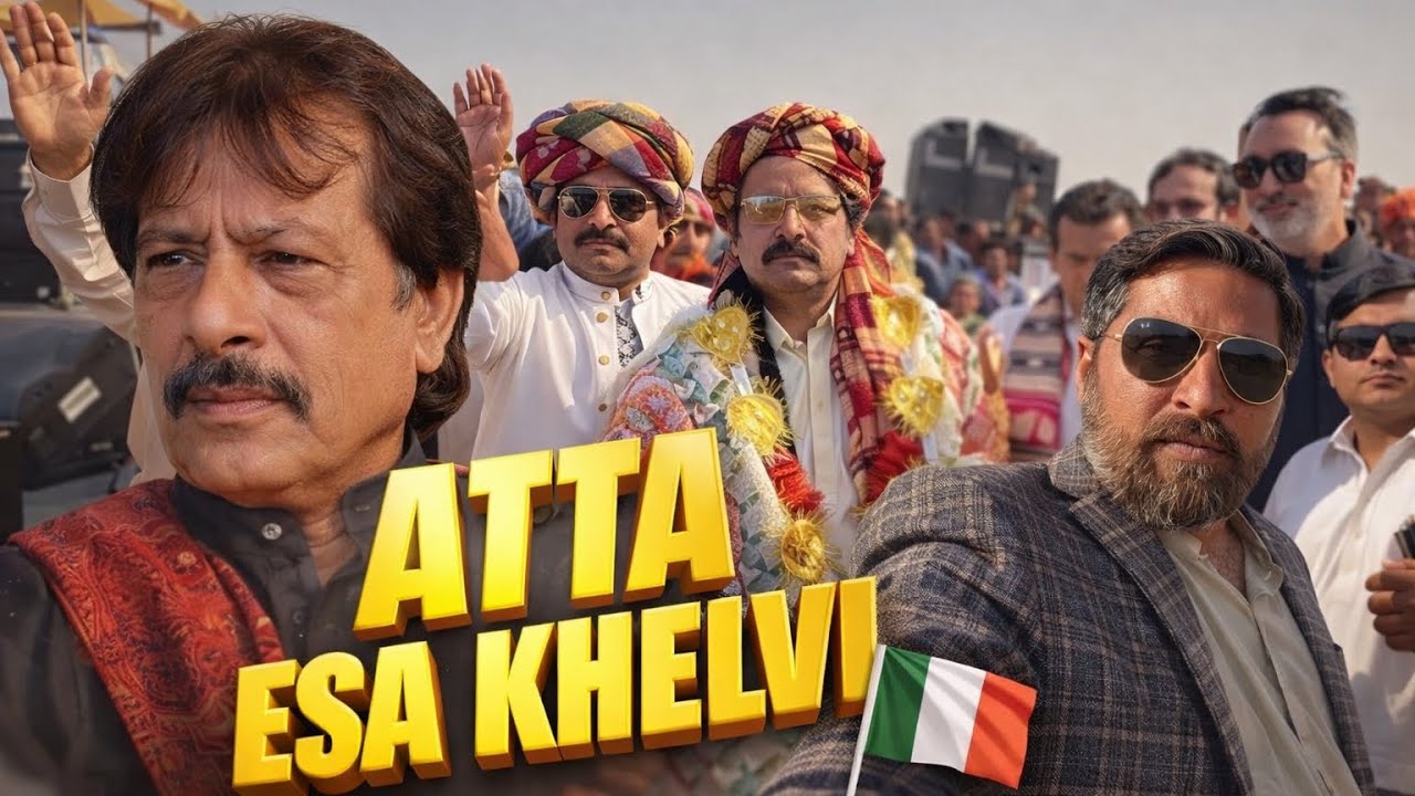 Atta Ullah Khan Esa Khelvi Live in Choha Sharif | Spiritual Concert 2025| Atta ullah Khan esa khelvi
