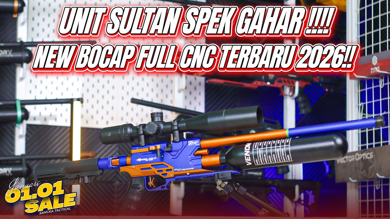 LIMITED BOCAP F7XX RED WOLF | CHEAPEST & NEWEST FULL CNC UNIT IN 2026!! #pcphunters #bocap500cc