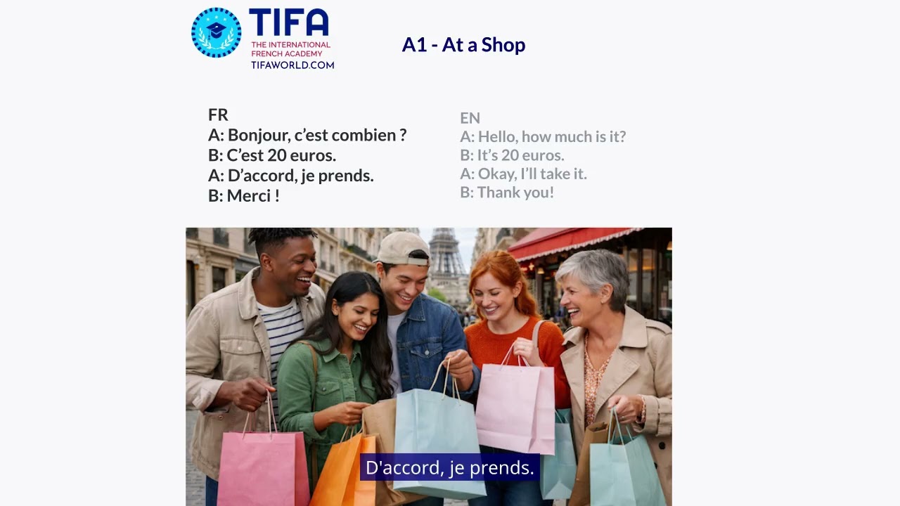 At a Shop