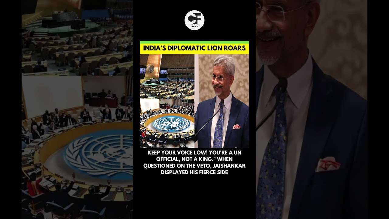 INDIA'S DIPLOMATIC LION ROARS 🔥🇮🇳 #viral #nsg #india #trending