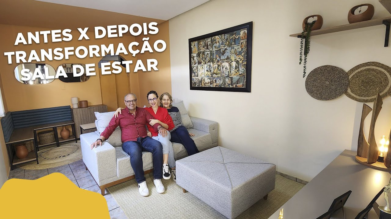 TRANSFORMAÇÃO SALA DE ESTAR | Mania de Decoração e Kappesberg