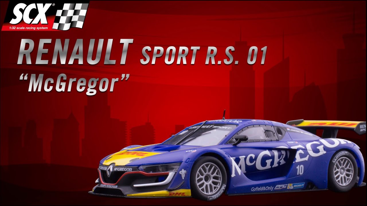SCX - Renault Sport R.S. 01 "McGregor"