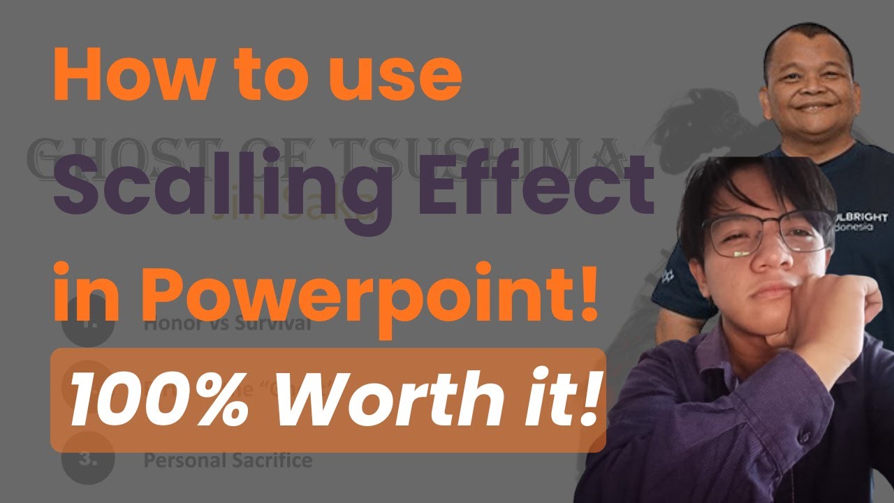 How to use Scalling Effect in Powerpoint!