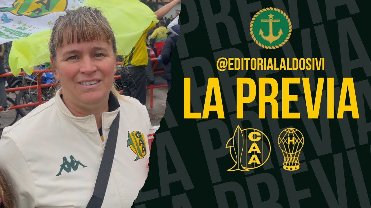 LA PREVIA - ALDOSIVI VS HURACÁN @EDITORIALALDOSIVI