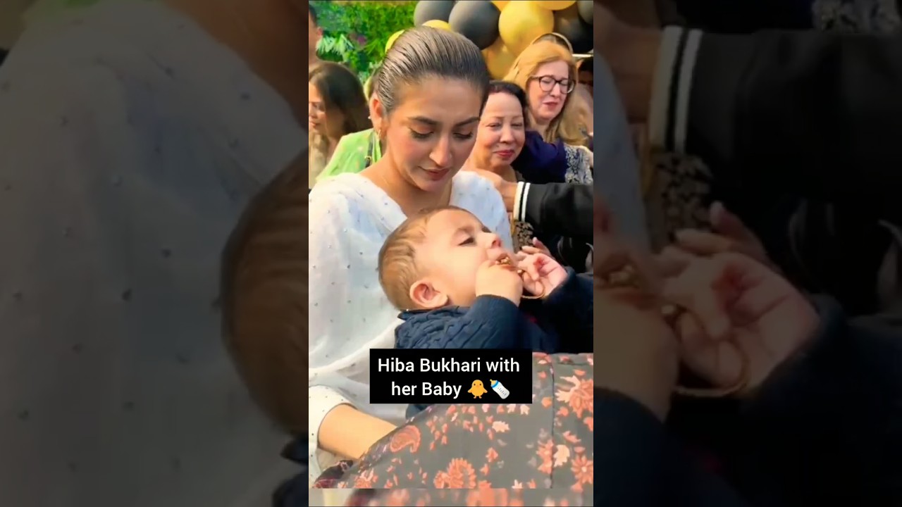 #hibabukhari with her baby 💕 | humrahi episode 13 | humrahi Drama bts #humrahidrama #danishtamoor