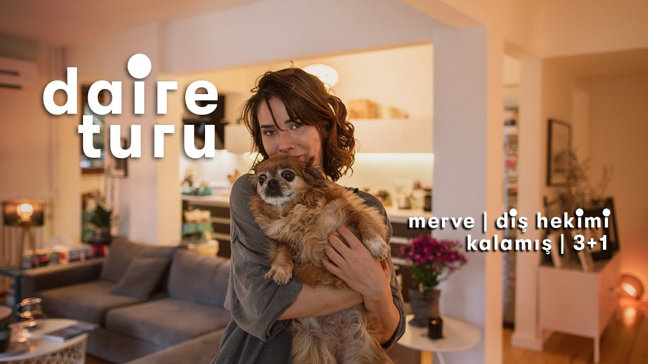 Daire Turu: Merve'nin Kalamış'taki 3+1 Evi