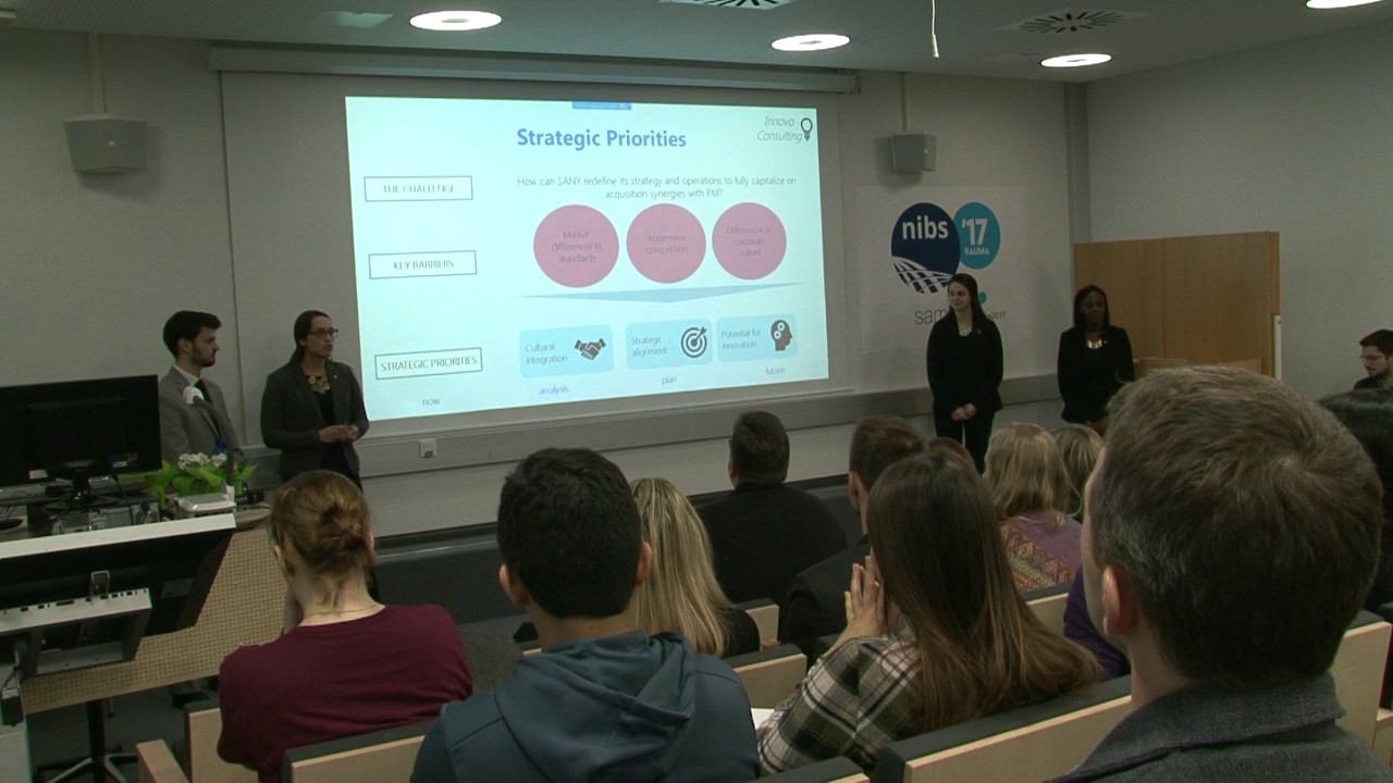 2017 NIBS Case Competition Final Presentation - Carleton (Winner)
