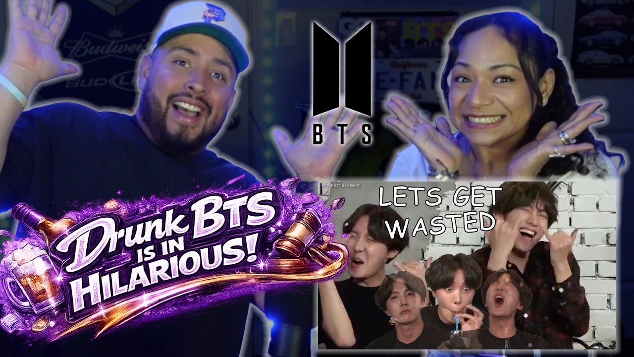Реакция на пьяных BTS — это лучшие BTS!
