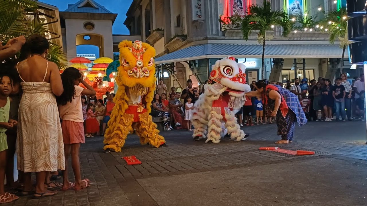 Chinese New Year 10 Fab 2024, Saturday night in Le Caudan waterfront 🇲🇺
