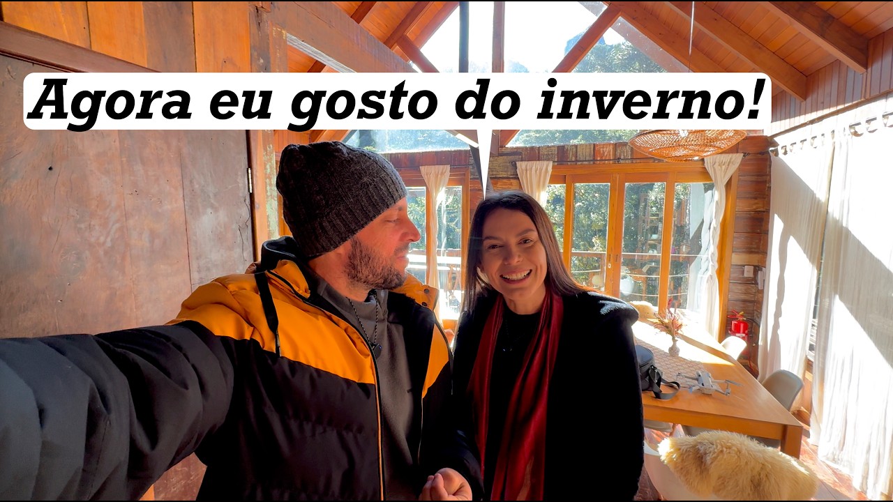 24H ISOLADOS em uma CABANA na SERRA | EXPERIÊNCIA ÚNICA