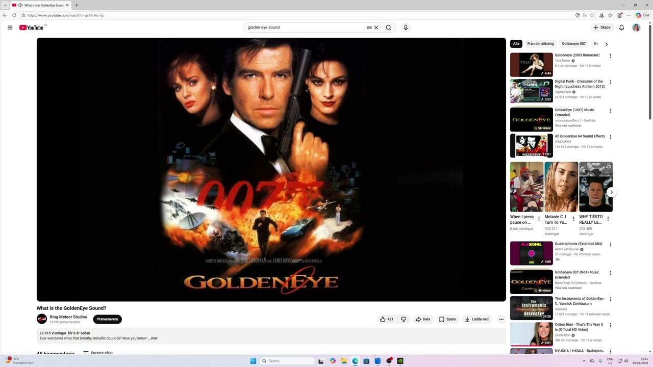 James Bond Golden Eye sound effect