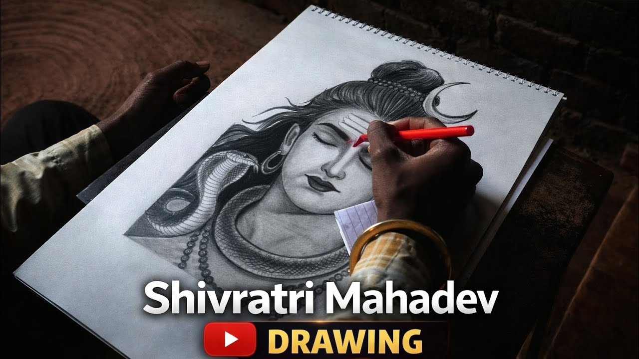 Mahashivratri special Sketch 💫❤️💗| Arjun Art 1k |  Mahashivratri special| scatch | Mahadev| 