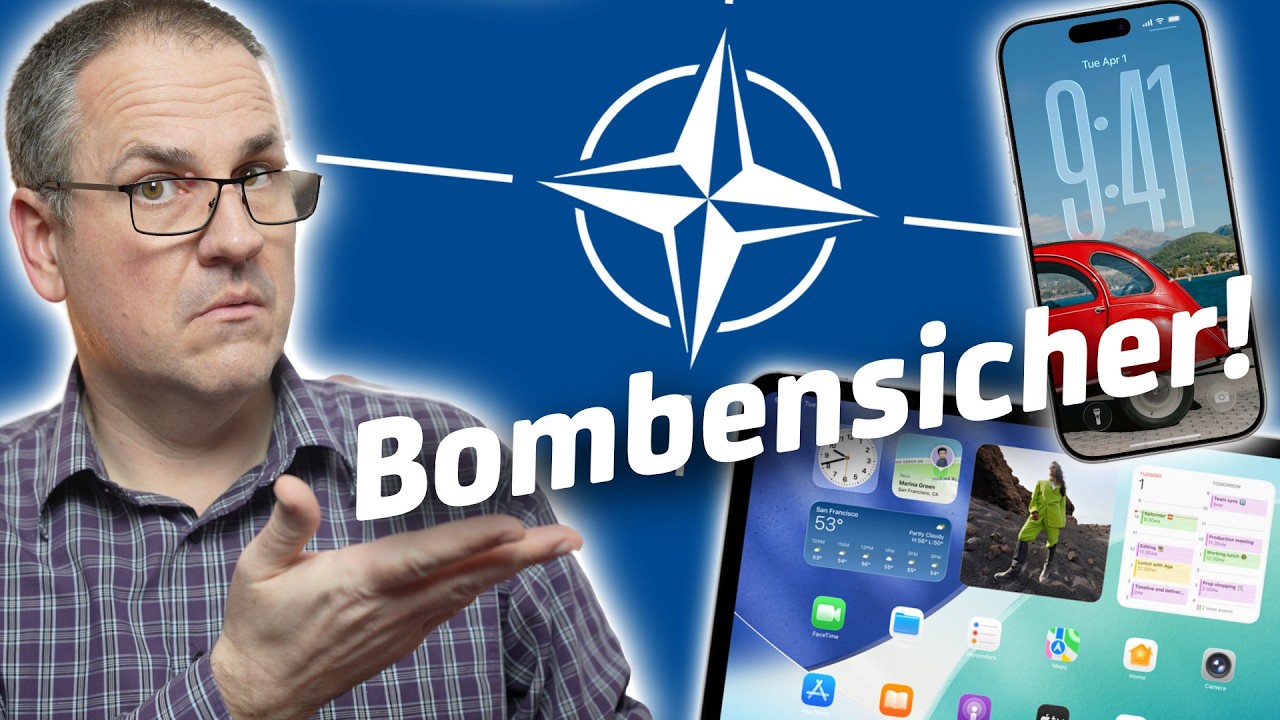 Dein iPhone ist jetzt NATO-sicher – kein Witz!