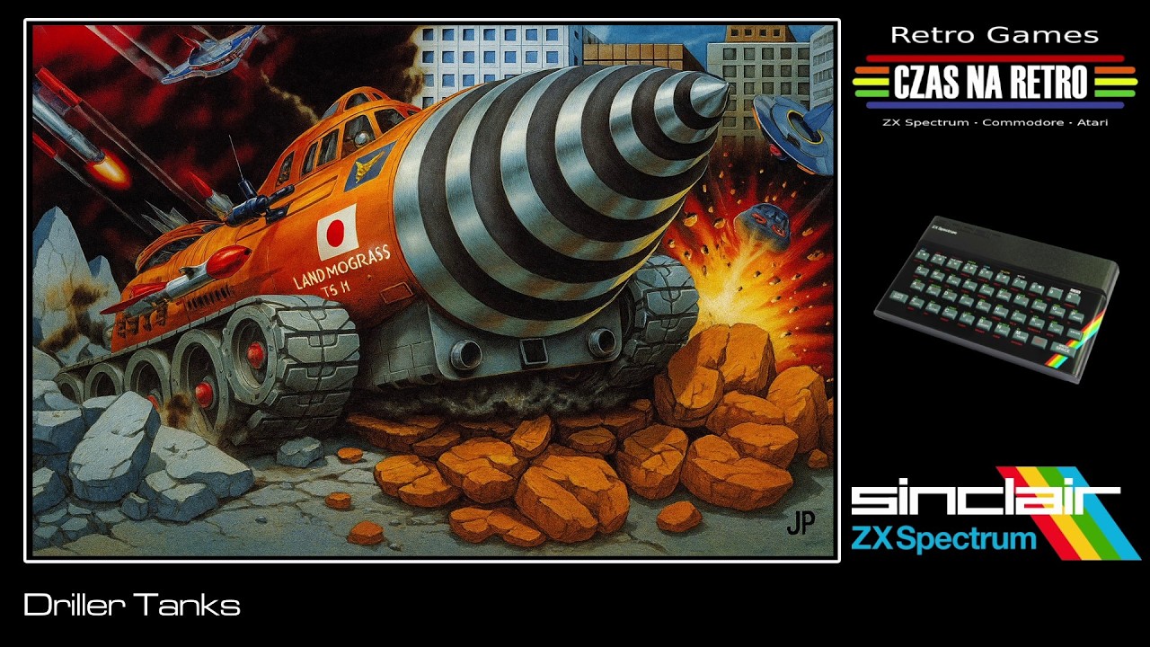Driller Tanks (1983) - ZX Spectrum