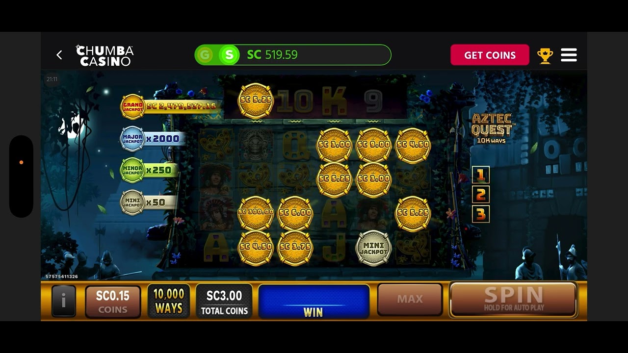 Chumba casino Big win 