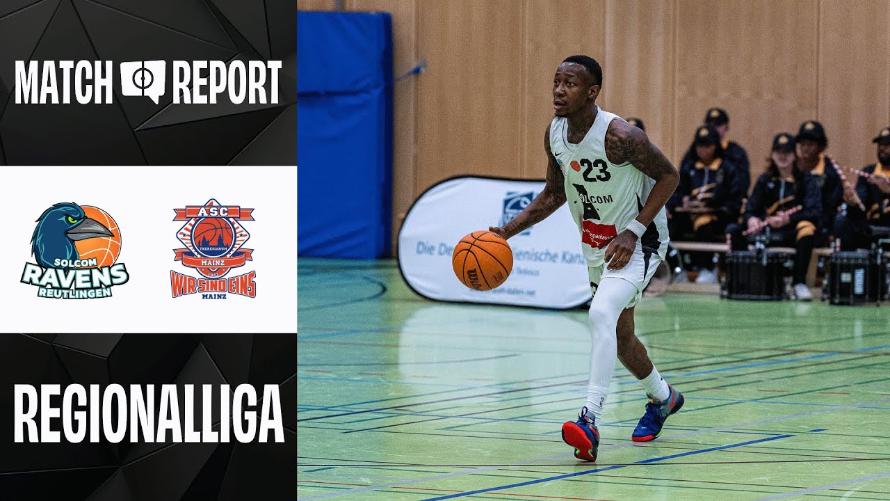 Basketball Regionalliga: TSG Solcom Ravens Reutlingen - ASC Theresianum Mainz