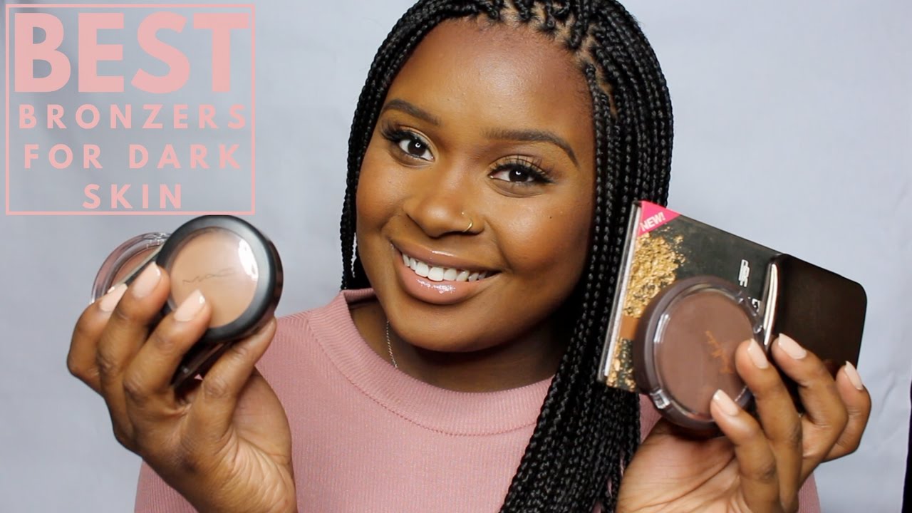 BEST Bronzers + Contour Powders for Dark Skin | Jasmine Mitchell
