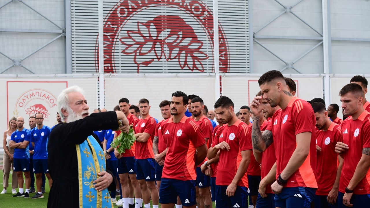 Αγιασμός της ομάδας μας στο Ρέντη / Τhe annual sanctification of our team