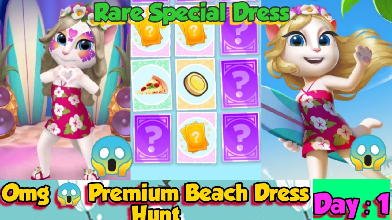 Latest Summer 🏖️ Dance of My Talking Angela I Summer beach party | Latest Update | Android Gameplay