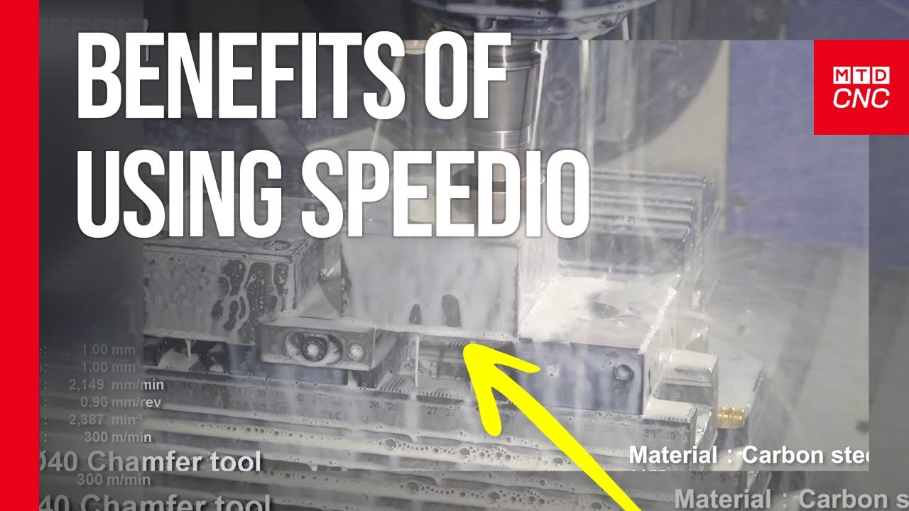 With a tool change time of 0.6 seconds, the Brother SPEEDIO is designed for maximum productivity!