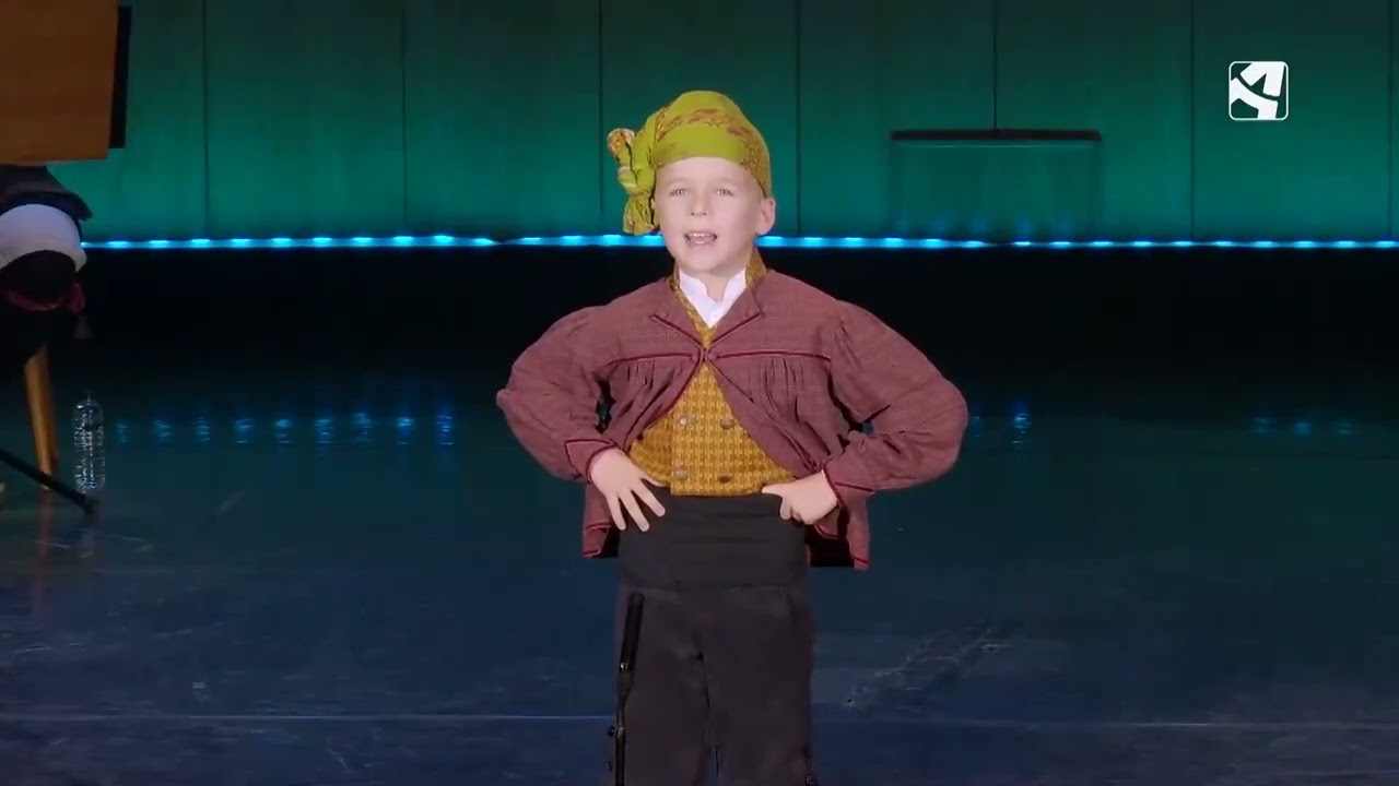 Sergio Ripol Soriano. Final canto infantil XXXIX Certamen Jota Zaragoza 