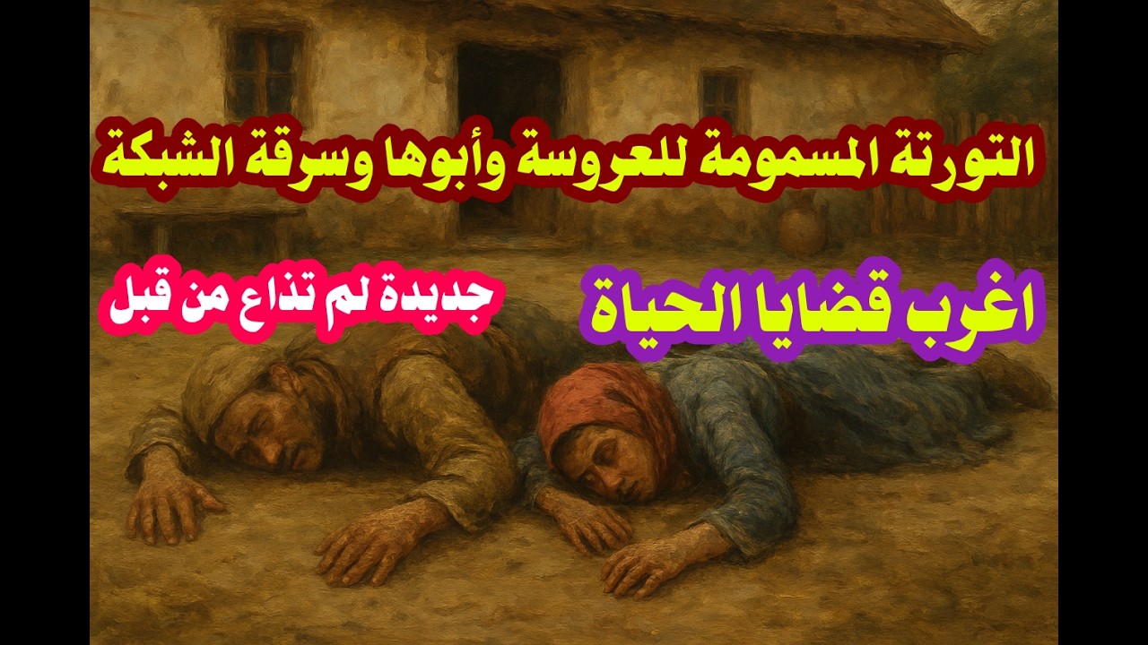 اغرب قضايا الحياة كشف سر التورتة المسمومة للعروسة وأبوها وسرقة الشبكة وفلوس المهر والجاني هيصدمك فعل