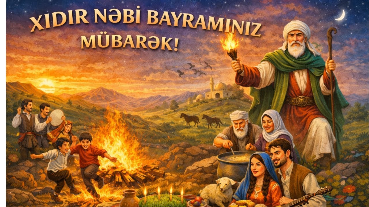 Xıdır Nəbi bayramınız mübarək