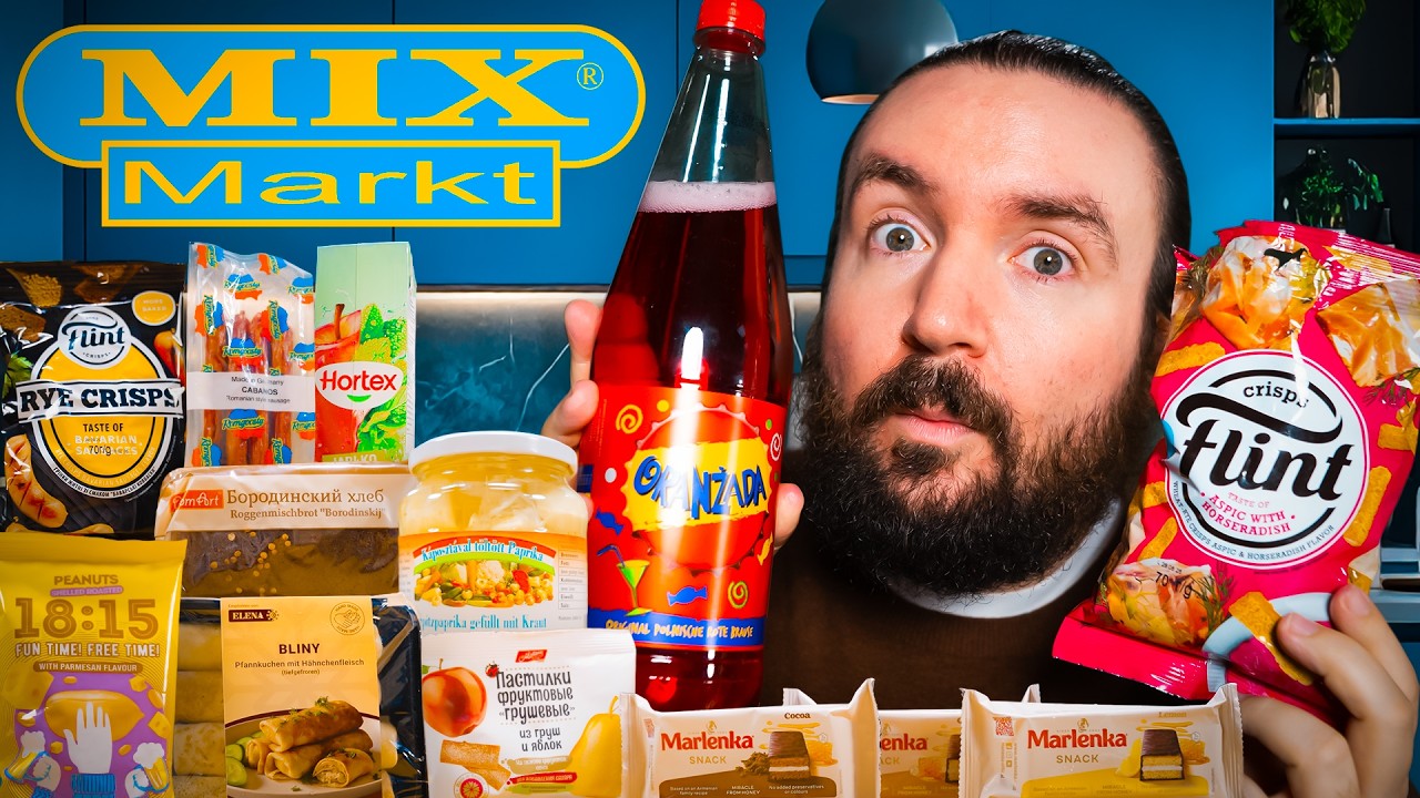 MEIN TEAM und ich TESTEN die WILDESTEN LEBENSMITTEL aus dem MIXMARKT