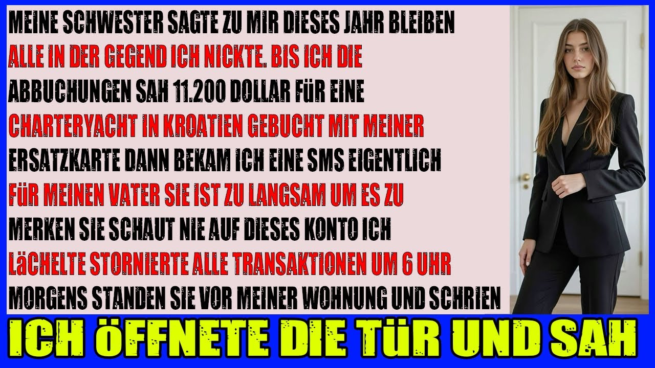 Alle bleiben dieses Jahr lokal bis ich die Rechnung von 11.200 $ sah