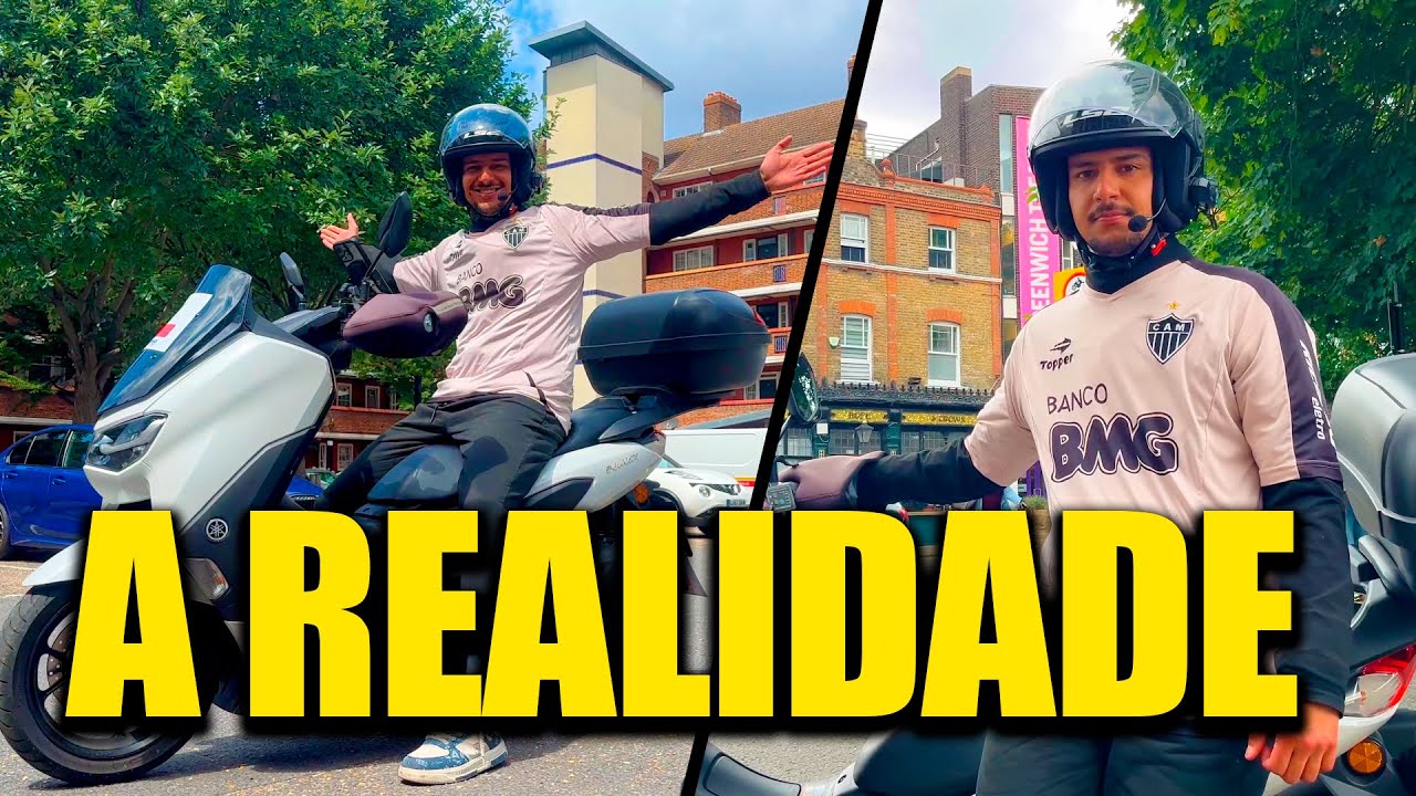 COMO É SER UM MOTOBOY BRASILEIRO EM LONDRES?