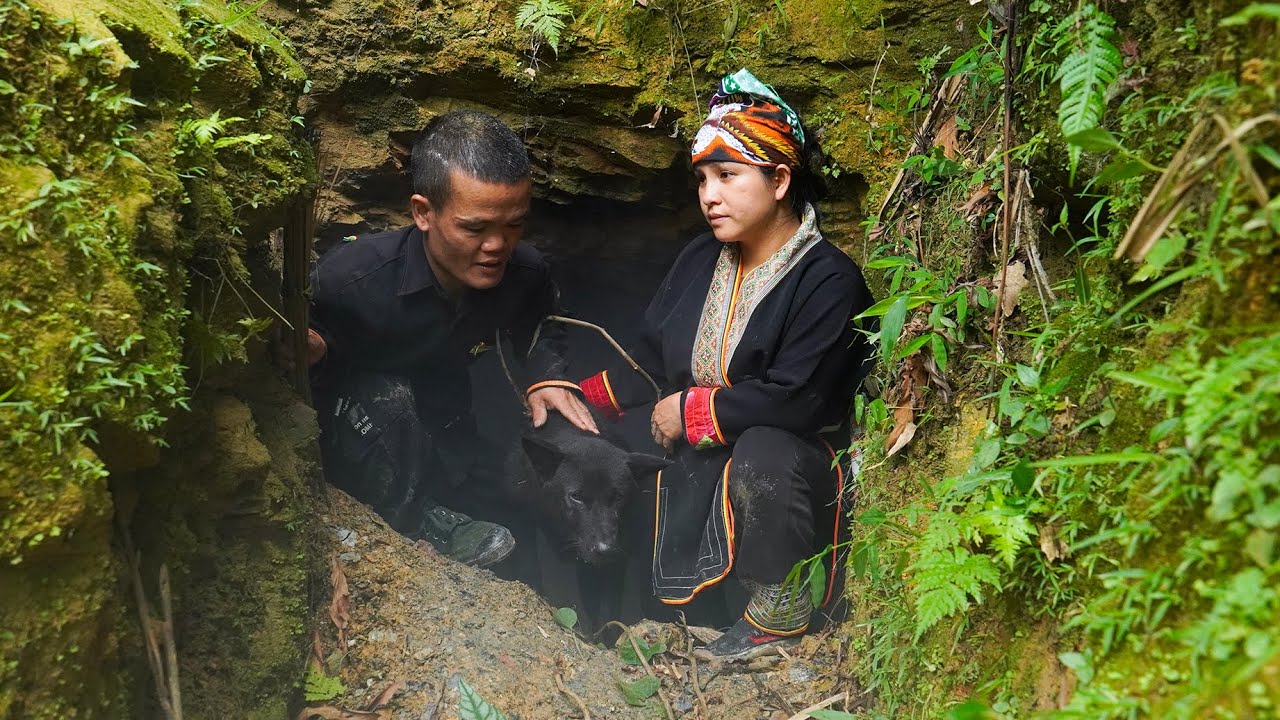 Dwarf Family Rescues a Hound Trapped in a Cave - The Flood Destroys All the Corn and Rice