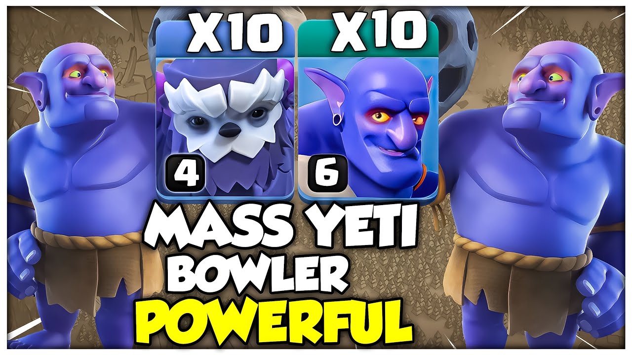 Powerful! TH14 Yeti Bowler Attack Strategy | Best TH14 Attack Strategy | Clash of Clans