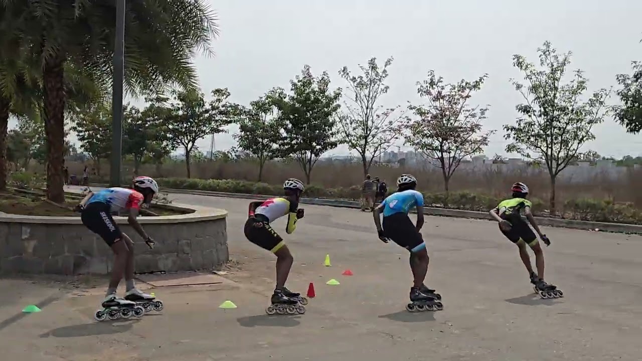 2nd CM Cup 2025-26, Under - 17 Boys inline, Road 3000 meters Finals