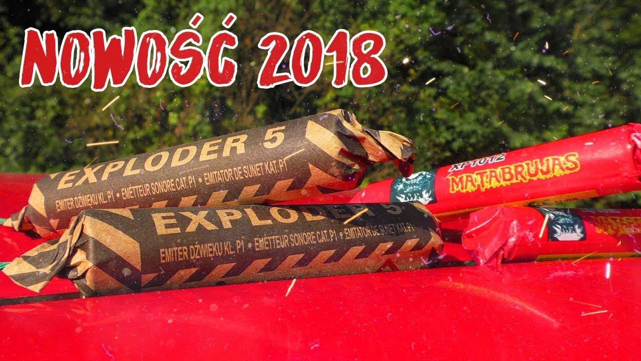 NOWE EMITERY EXPLODER 5 Następca Słynnej petardy MATABRUJAS