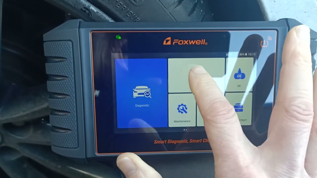 Простое считывание и клонирование датчика TPMS — Foxwell i50TS