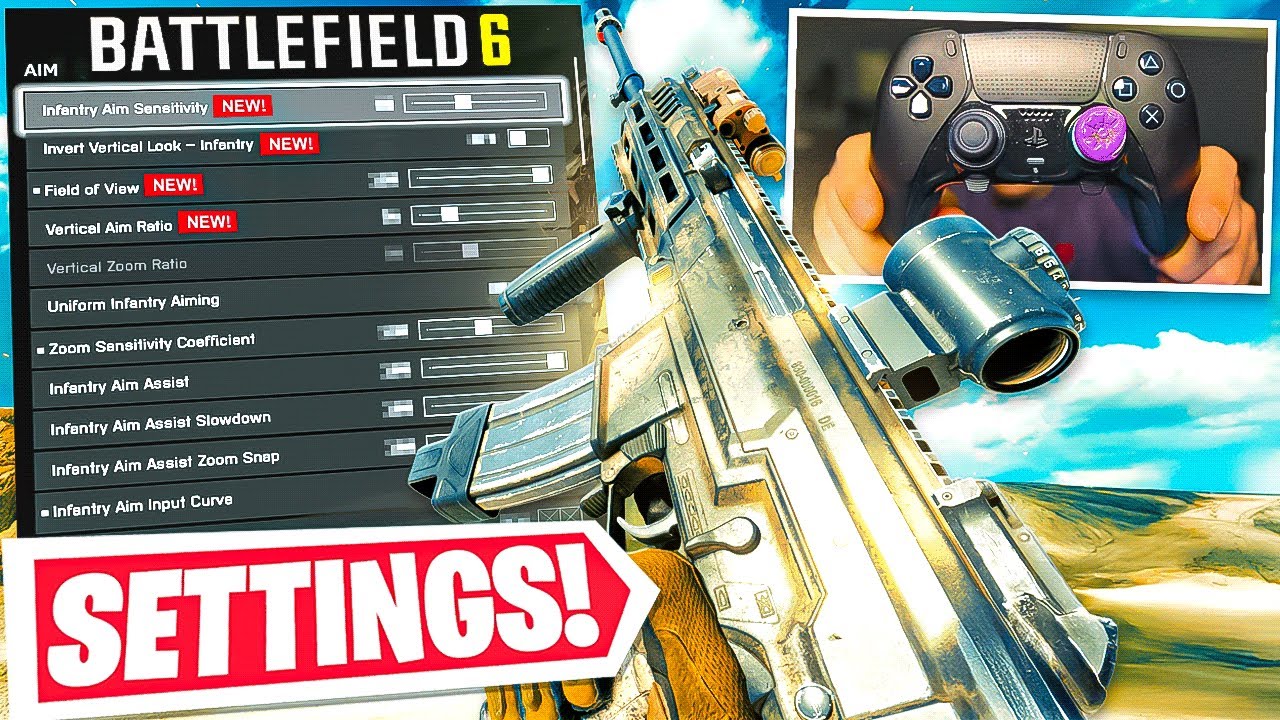 BATTLEFIELD 6 REDSEC: ЛУЧШИЕ НАСТРОЙКИ ДЛЯ ИСПОЛЬЗОВАНИЯ ПРЯМО СЕЙЧАС! 🎮 (Лучшие настройки контро...