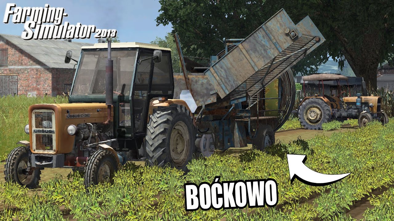 Akcja Wykopki Ziemniak&oacute;w Kombajn Anna 🔥 Polskie Gospodarstwo Boćkowo 🔥 Farming Simulator 13 🔥 FS13