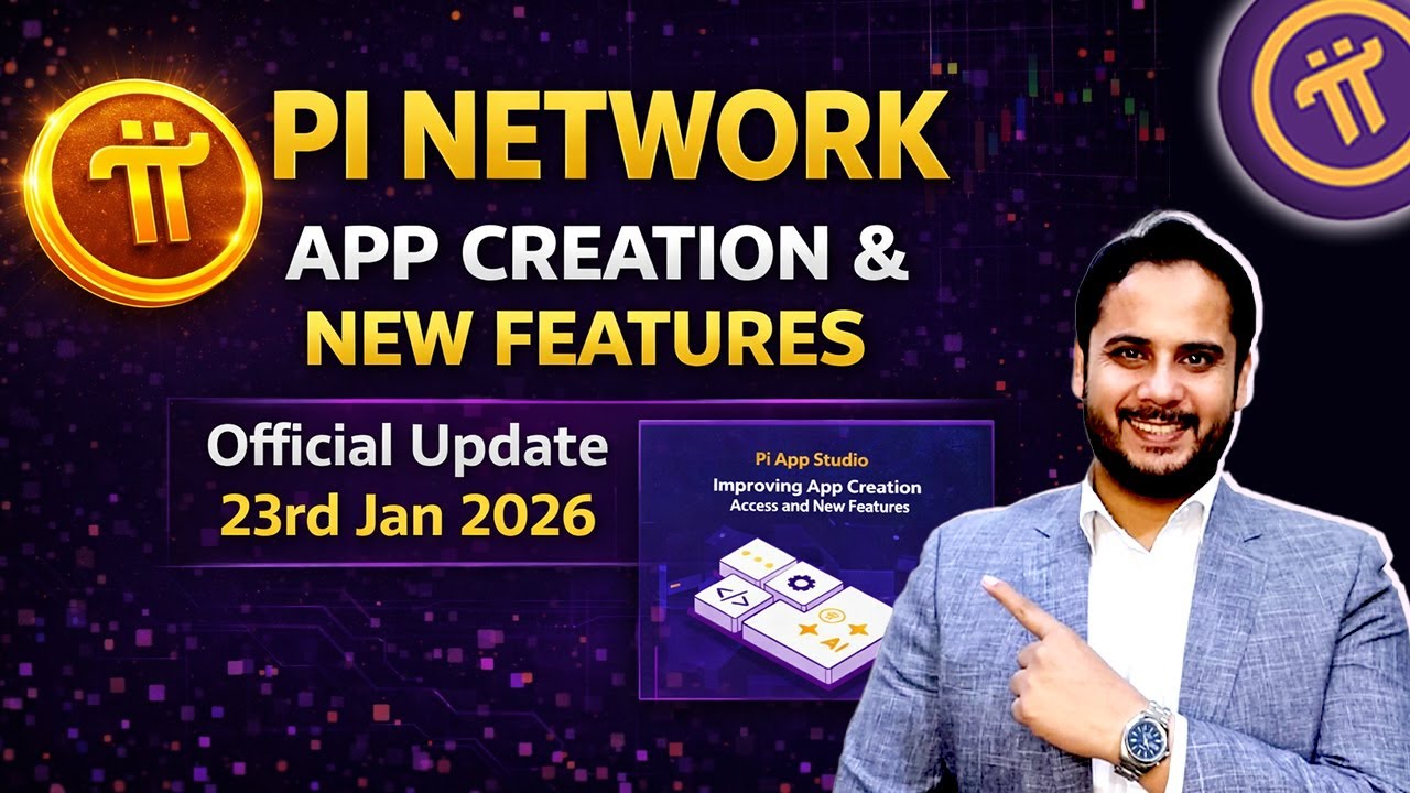 Pi Network Official Update 23-01-2026 | Pi App New features | Pi Coin Price | Pi Ecosystem & Utility