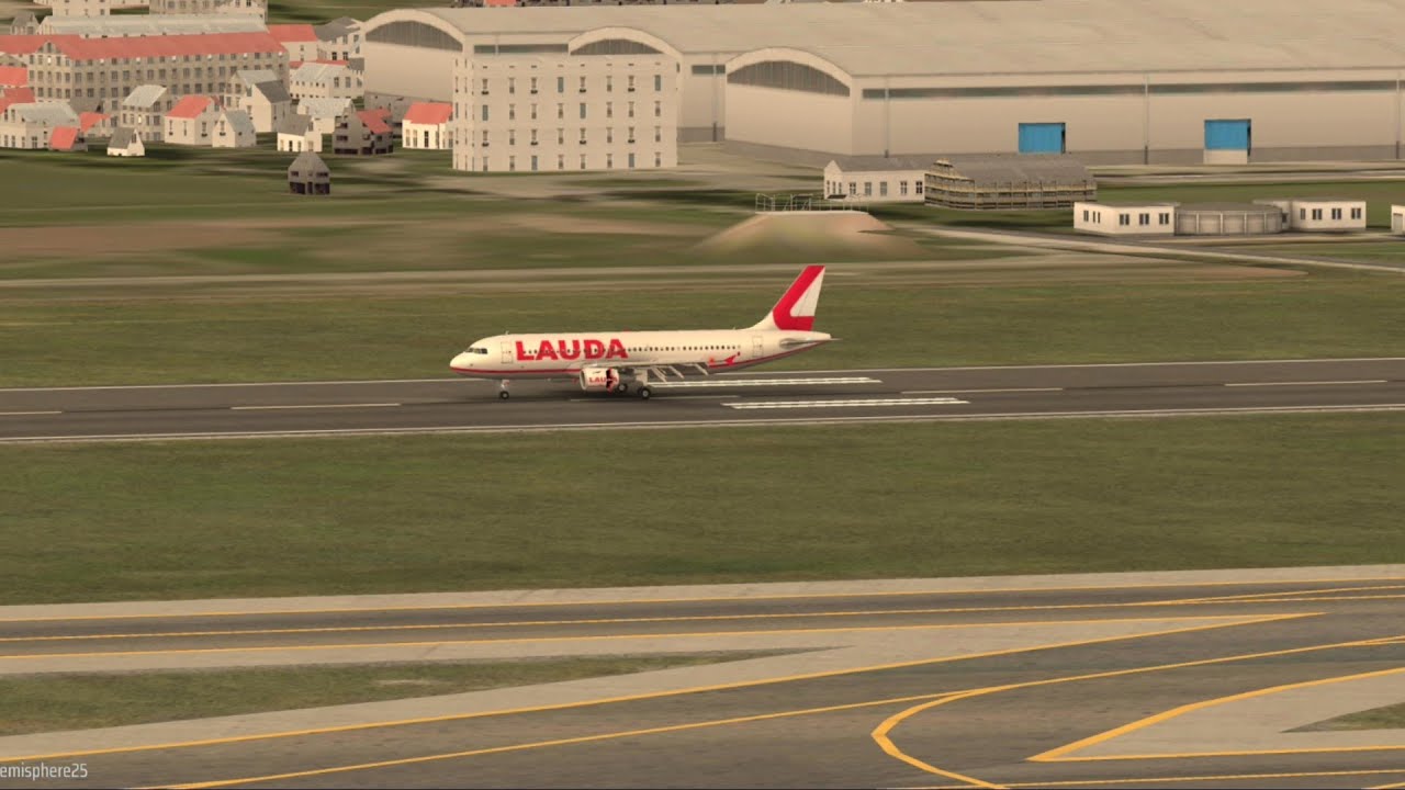 Lauda Airline after long time at PRG | World of Airports Gameplay 
