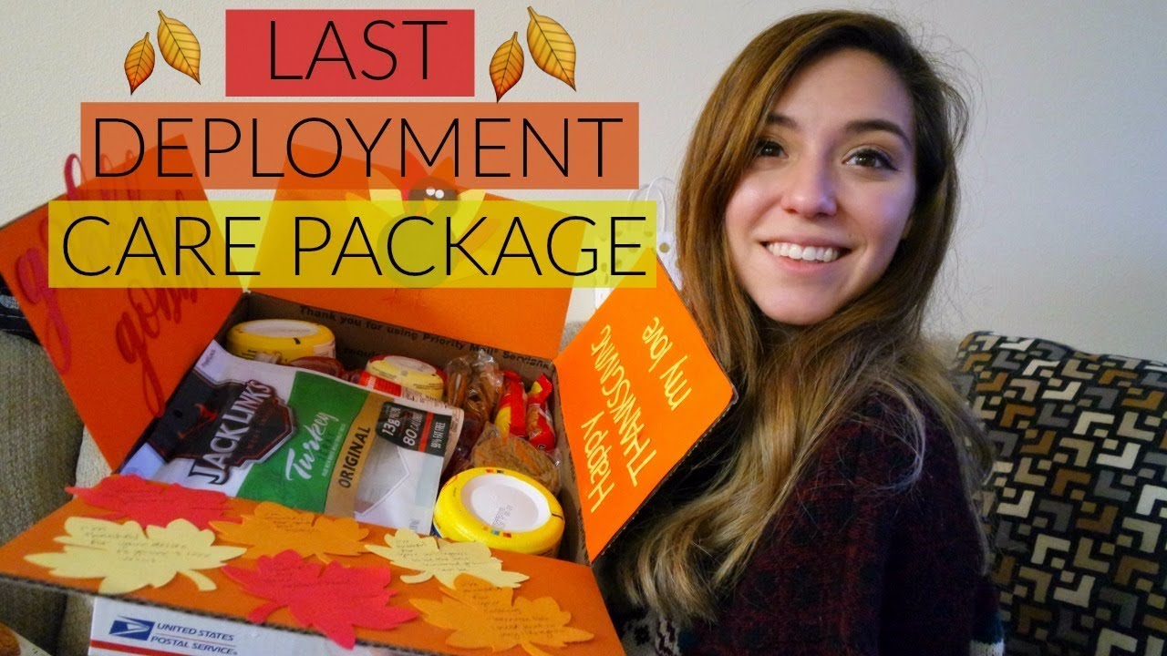 LAST CARE PACKAGE OF DEPLOYMENT // VLOG
