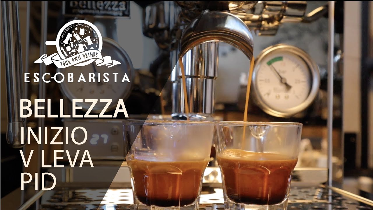 Tek Gruplu BELLEZZA İNİZİO V LEVA - PID Isı Kontrollü Espresso Kahve Makinesi