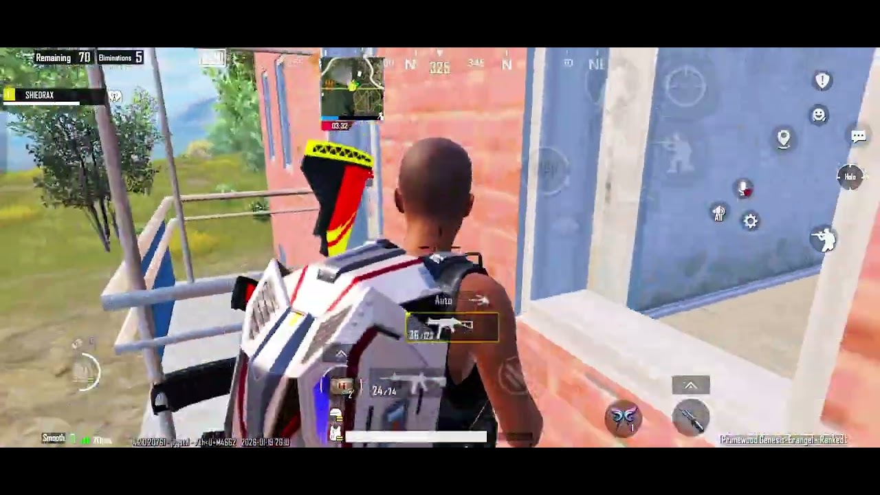 Solo vs squad 💀 full rush gameplay 🥷🏻 
