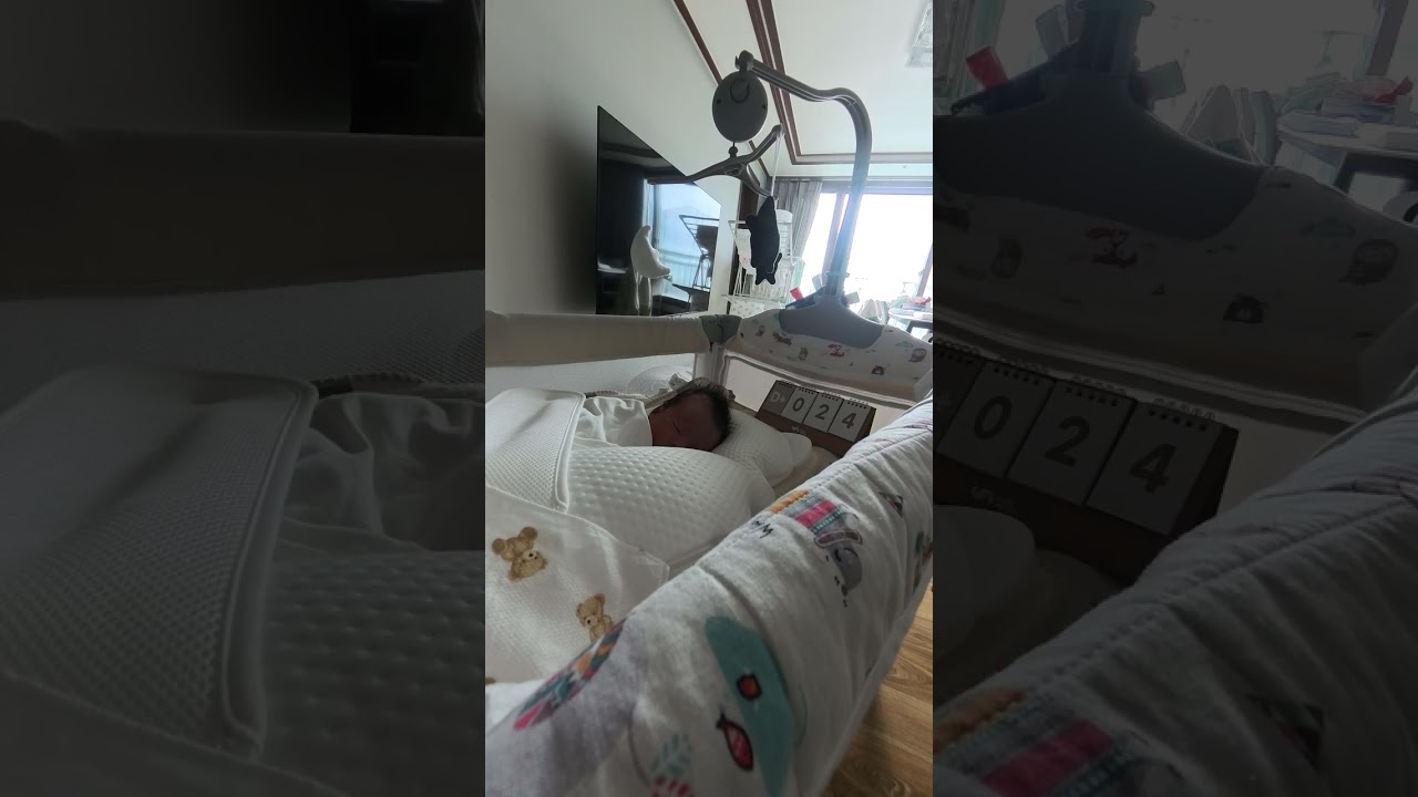 24일차 지호 낮잠자는 영상