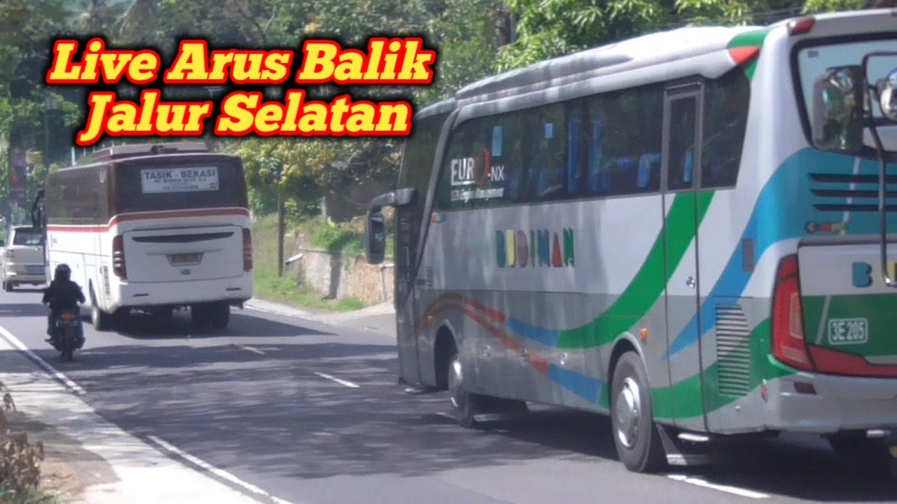 Live Arus Balik Hari Ini Mudik Lebaran Jalur Selatan