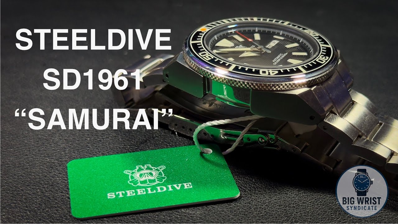 Unboxing the Steeldive SD1961