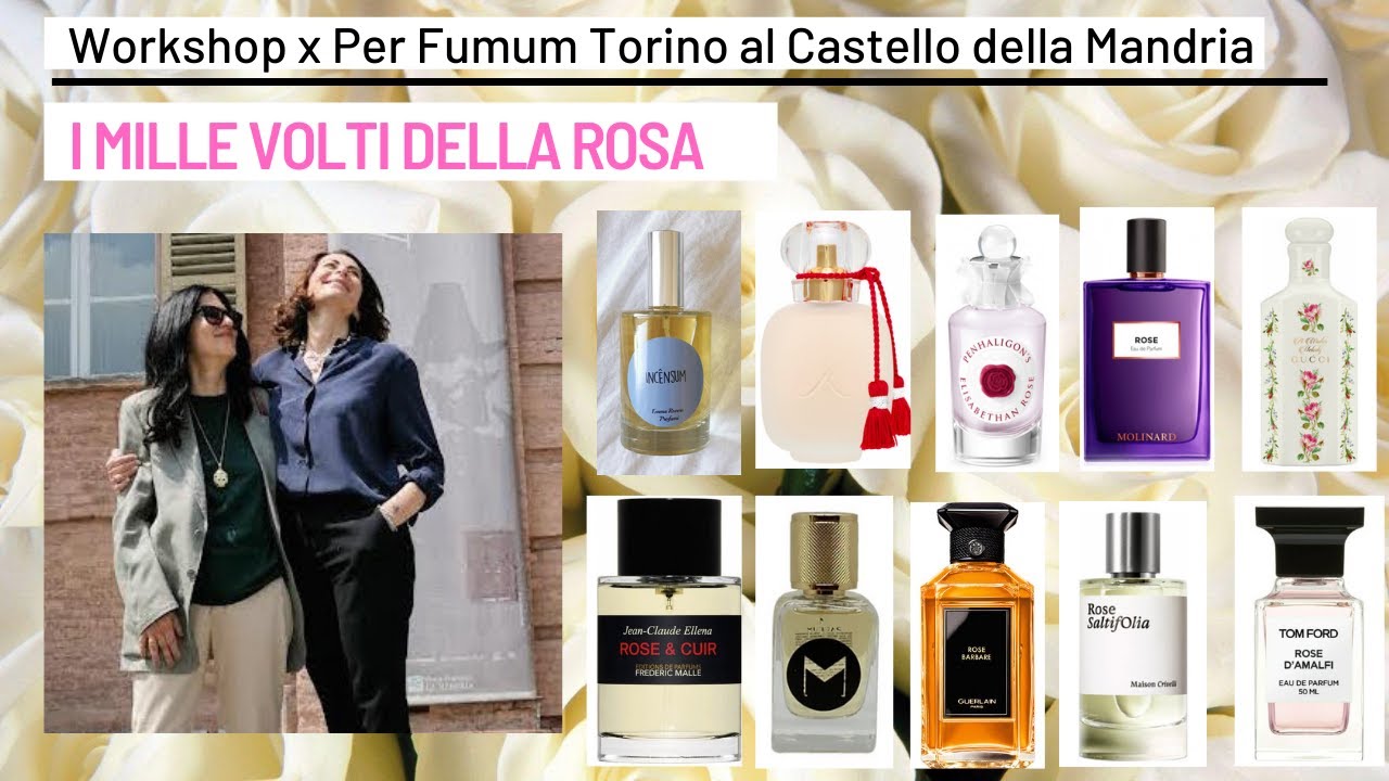 I mille volti della rosa. workshop per Per Fumum Torino al Castello della Mandria